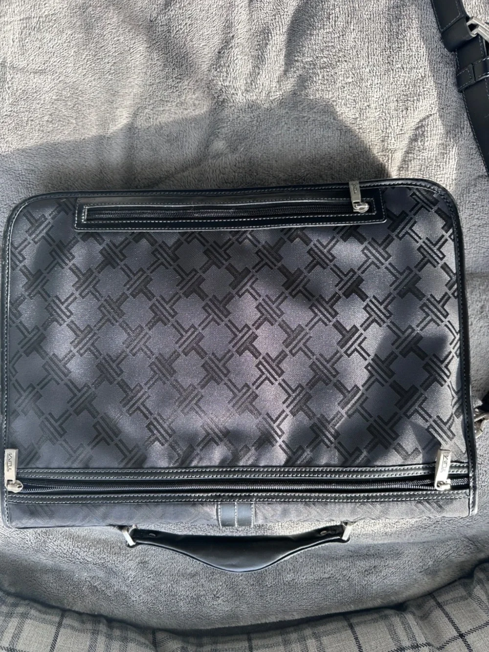 TUMI padded computer briefcase